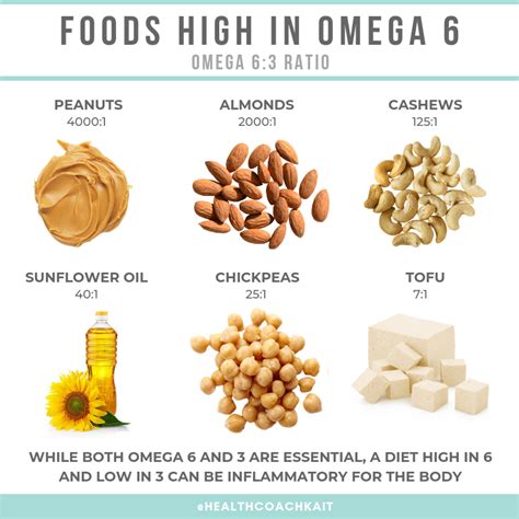 foods with high omega 6